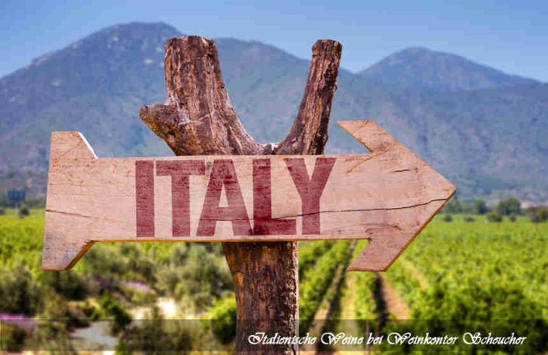 Italienischer Wein im online shop günstig kaufen